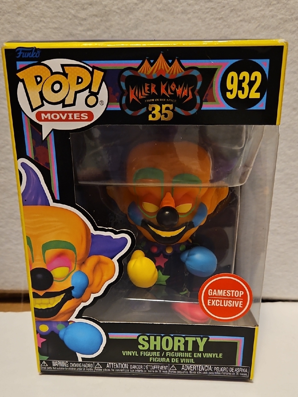 Funko Pop! Shorty Killer Klowns #932, See Photos